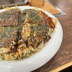 お好み焼 SETO - ✅肉玉イカ天そば¥864
✅麺ダブル¥108