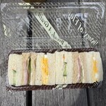 ヴィ・ド・フランス - 料理写真:3色ミックスサンド