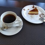 ラ ビストリア - カスタードプディング　珈琲