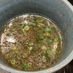 中華蕎麦 三藤 - 二色出汁つけ麺（鶏醤油）