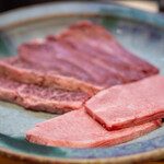 美味いもん屋 わ多なべ - 2025.9 米沢牛 タン、ハラミ、ツラミ