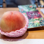 美味いもん屋 わ多なべ - 2025.9 古山果樹園産さくら白桃