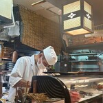 我逢人かっぱ  - 調理場風景