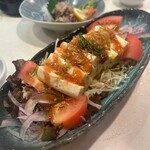 我逢人かっぱ  - とうふとしらすサラダ