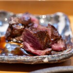 美味いもん屋 わ多なべ - 2025.9 采女牛シャトーブリアン筋（すじ）タレ和え