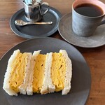 Nova 珈琲と焼菓子 - タマゴサンドイッチ