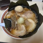 タンタン - ミックス大チャーシュー麺　味玉トッピング