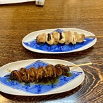うなぎ 浜名 - 焼き鳥と肝焼き