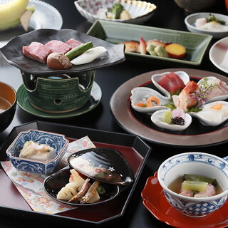 滋賀の地物や旬食材を活かした和食を愉しむ個室プランをご用意