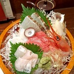 酒と食遊人 みなと - 刺身桶盛り