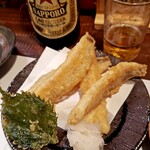 酒と食遊人 みなと - メギス(ミギス)の天ぷら