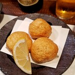 酒と食遊人 みなと - 白えび団子