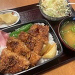 すき焼き福田屋 - ロースカツ重