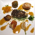 La Senteur - (10/2夜)フルコース（4500円）の魚料理