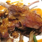 ラ サントゥール - (10/2夜)トッピングを外して骨付き仔牛肉をアップで