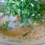 博多ラーメン ばりこて - 葱ラーメンUP！