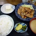 えびす食堂 - 生姜焼き定食６００円