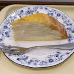 ドトールコーヒーショップ - 料理写真:...「ミルクレープ（360円）」、うめ～(･o･)