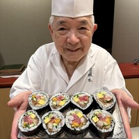 鮨処 榎本 - 太巻作ってもらいました