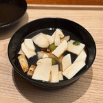 虎白 - マツタケと車海老のお椀