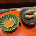 ななにん - 初物落花生＆からすみ