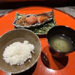 ななにん - 生銀鱈西京漬、ちりめん山椒、自家製明太子