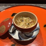 ななにん - 毛蟹と茄子の餡茶碗蒸し