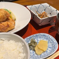 西梅田 禅園 - 鶏むね肉の唐揚げ～柚子胡椒風味～御膳