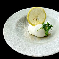レモンのソルベ