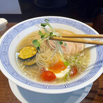 らぁめん 信 - カイワレ