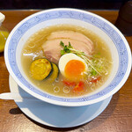 らぁめん 信 - 「らぁめん屋の塩冷麺」