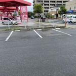 中国山地蕎麦工房 ふなつ - 駐車場の専用区画