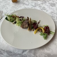 ギリガンズ アイランド - 豚肩肉のロースト、きのこと野菜添え