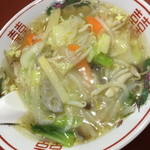 四川食府 - 野菜タンメン（７５０円）２０１４年１０月
