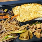 清香楼 - 料理写真:【お弁当】アスパラと牛肉細切り炒め
