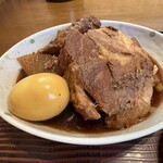 定食 くぅべ - 肩ロース角煮定食