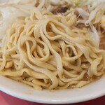 ラーメン二郎 - 麺
