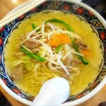 炉ばた ちどり - 野菜ラーメン(塩)