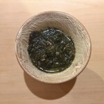 佐野鮨 - 牡蠣と海苔の茶碗蒸し