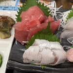 わ楽 - お刺身盛り合わせ