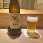 佐野鮨 - ビール