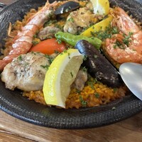 ricont - パエリアはガーリックマヨネーズで味変絶品