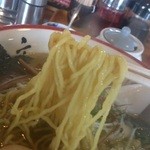 一文字 - 麺アップ