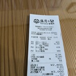 Queen's Mart ヤオマサ - レシート