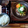 一syo庵 - 大根おろしとポン酢のハンバーグ定食