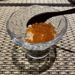 柏 鮨 柏雲 - いくらは、醤油漬け