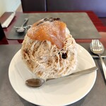 A's kitchen - タピオカミルクティーかき氷