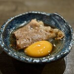 肉処えす - 割り下・卵付き