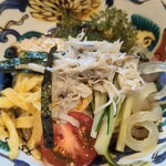 小菜一碟 - 渡り蟹の冷やし中華。