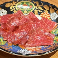 中目黒焼肉 登牛門 - 上赤身ロース 松坂牛